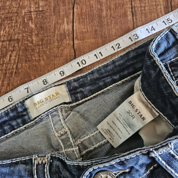 Big Star Women's Skinny Jeans - Blue - Picture 3 of 4